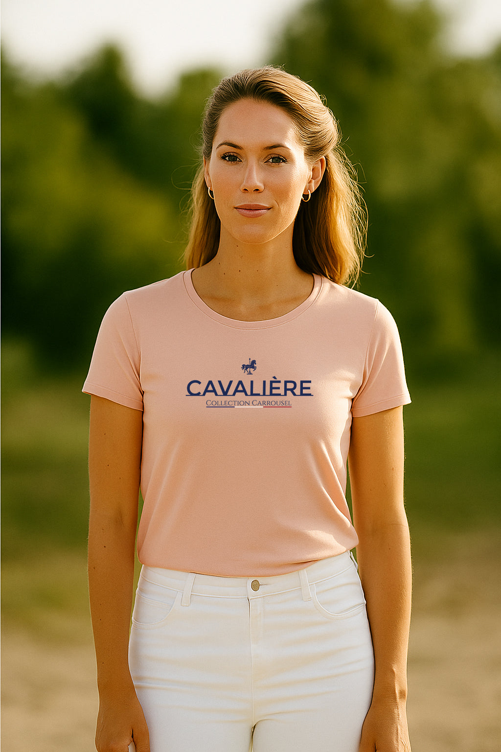 T-Shirt Femme Cavalière