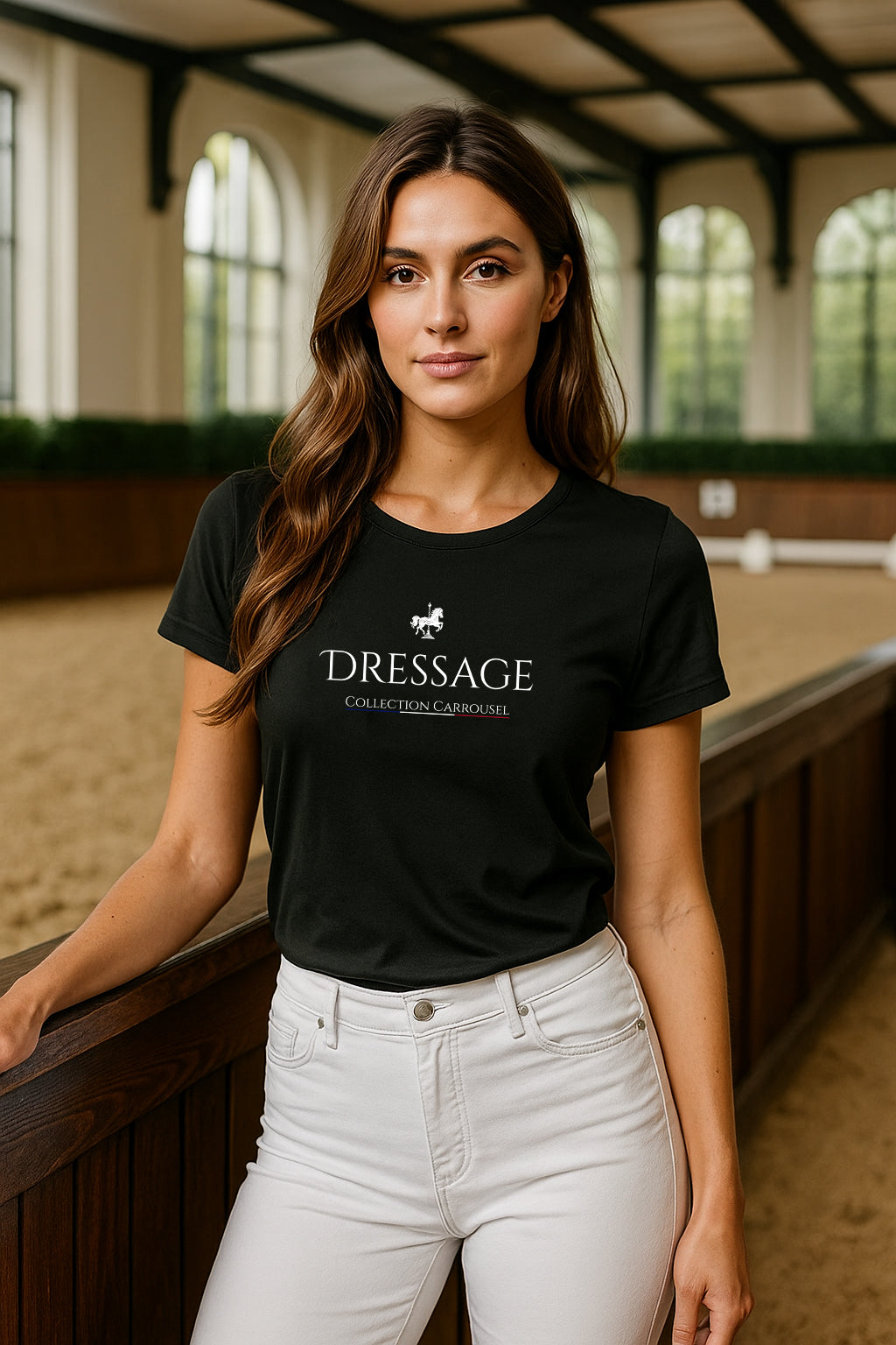 T-Shirt Femme Dressage