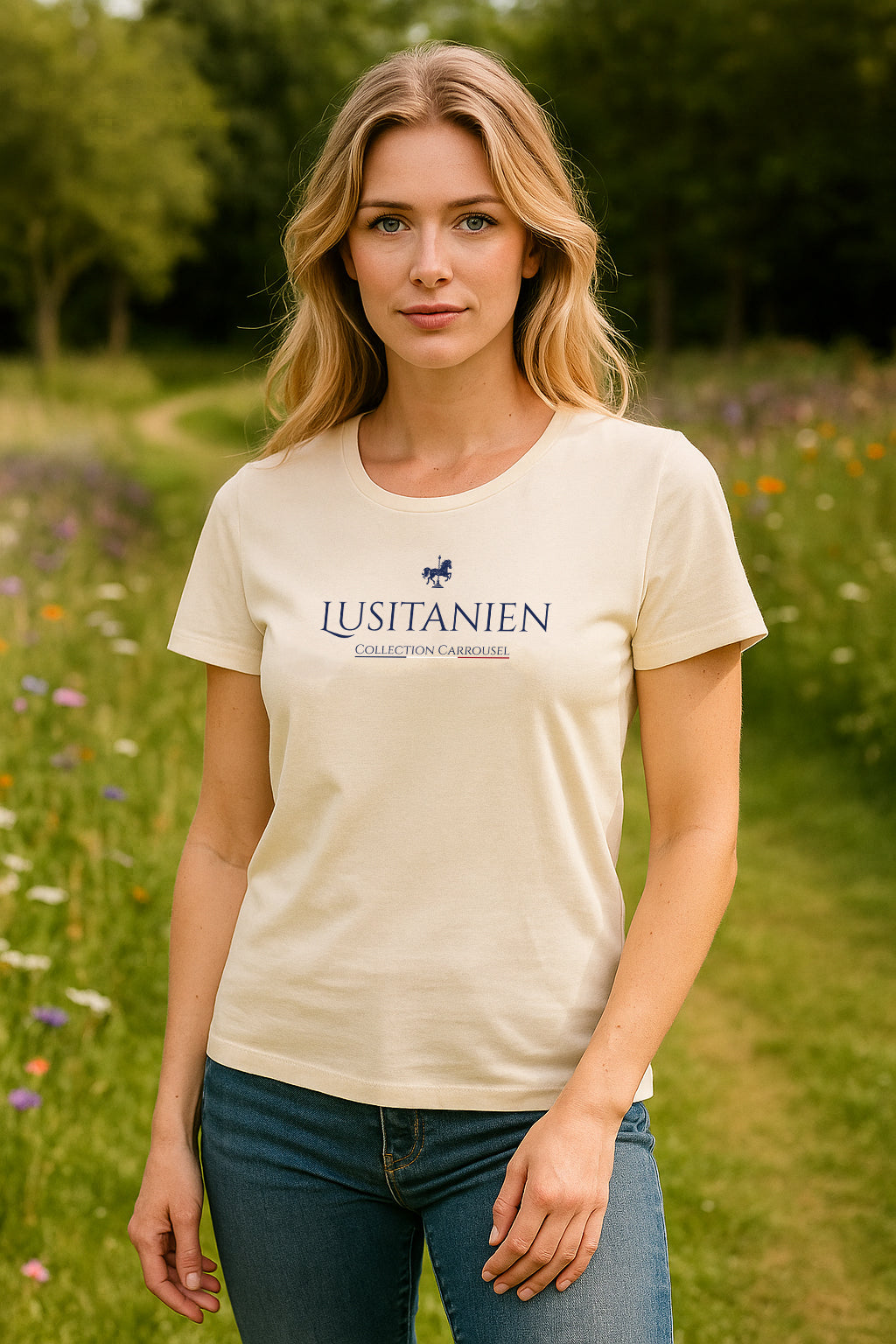 T-Shirt Femme Lusitanien