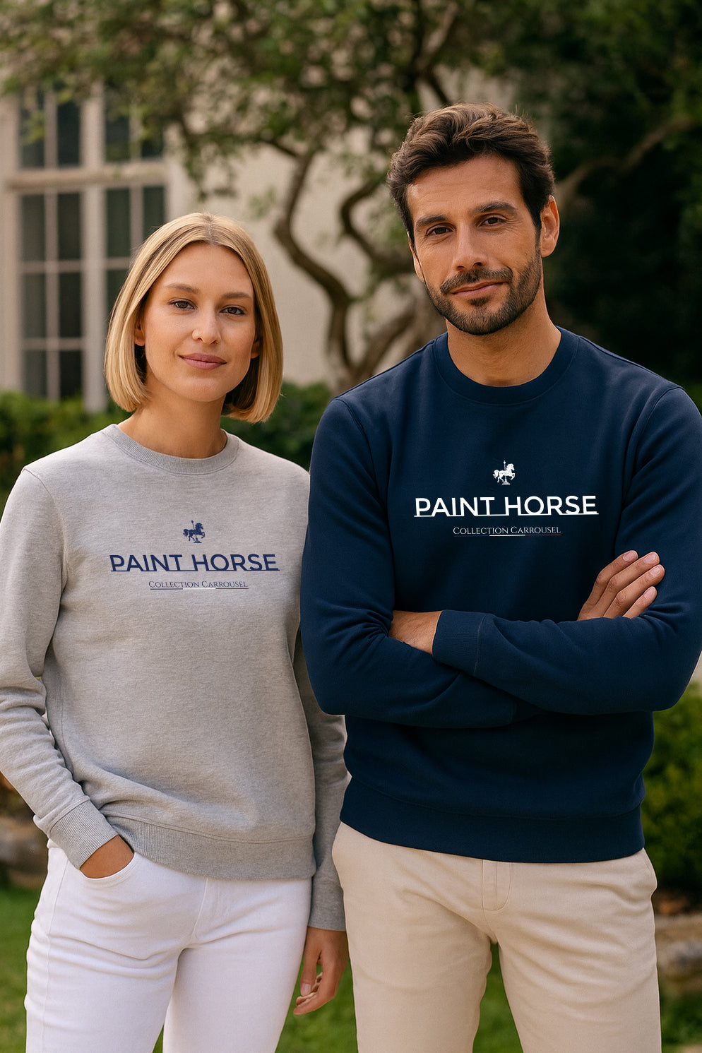 Sweat Shirt Paint Horse