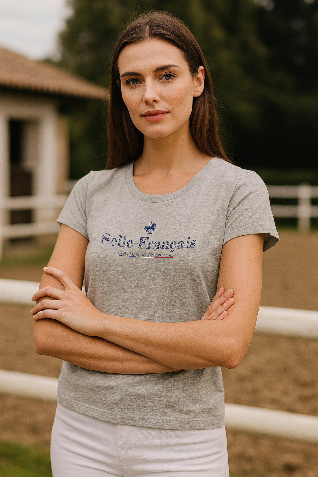 T-Shirt Femme Selle-Français