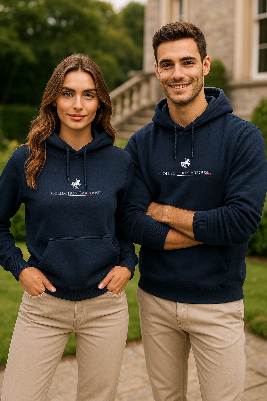 Sweat à capuche léger Signature - Louison