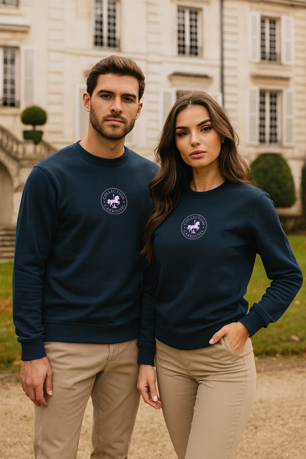 Sweat Shirt léger Signature - Collection Rose